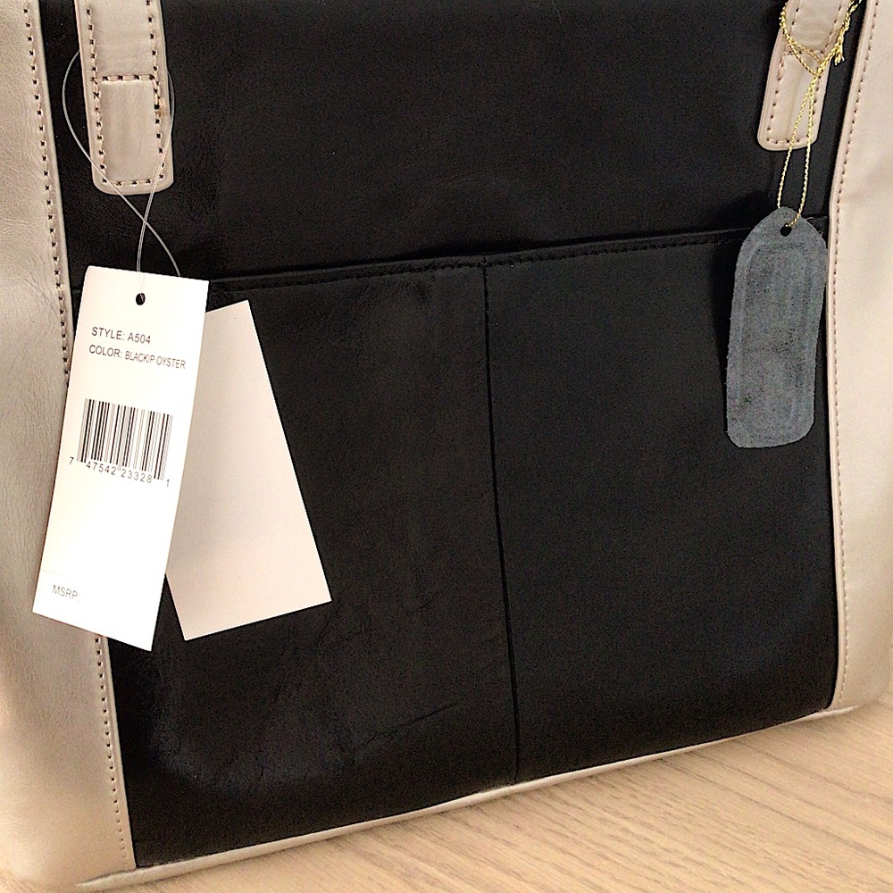 Aurielle Leather Tote Bag - Picture 5 of 6
